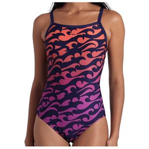 Dames zwempak uit 1 stuk Arena Surfs Up Lightdrop Back