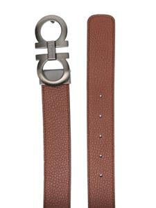 Ferragamo Leren riem - Bruin