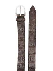 Orciani Leren riem - Bruin