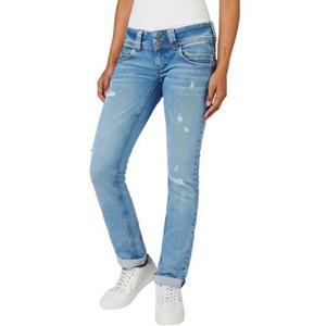 Pepe Jeans Regular fit jeans VENUS met badge