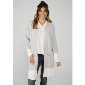 Lieblingsstück Strickjacke Strickjacke KaneaEP mit Farbeinsätzen