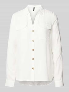 Vero moda Blouse met lange mouwen en knoopsluiting