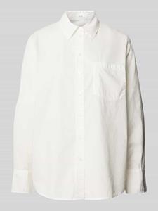 Opus Overhemdblouse met opgestikte borstzak, model 'Futani'