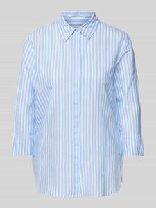 BRAX Linnen blouse met streepmotief, model 'STYLE.VICKI'