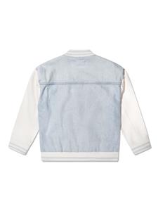 dl1961kids DL1961 KIDS Bomberjack met print - Blauw