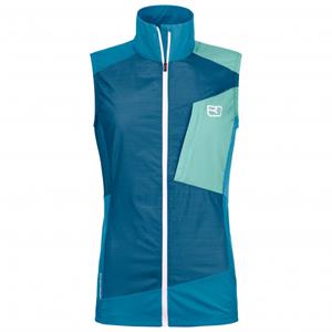 Ortovox  Women's Windbreaker Vest - Windstopper, blauw