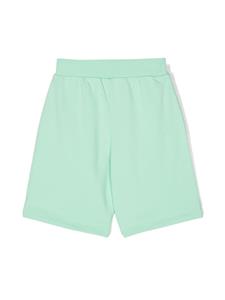 balmainkids Balmain Kids Shorts met elastische band - Groen
