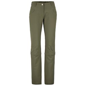 Vaude - Women's Itri Capri Zip Off Pants II - Trekkingbroek, khaki