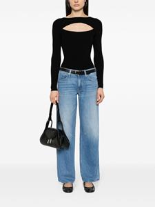 MOTHER Low-top jeans - Blauw