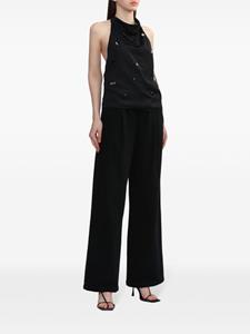 AGOLDE Ellis jeans met wijde pijpen - Zwart