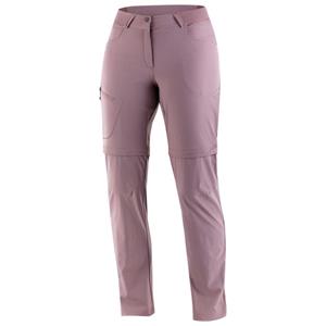 Salomon  Women's Wayfarer Zip Off Pants - Afritsbroek, roze