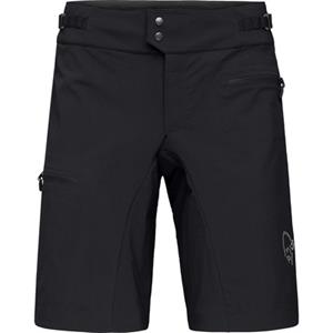 Norrøna - Women's Fjørå Flex1 Light Shorts - Fietsbroek, zwart