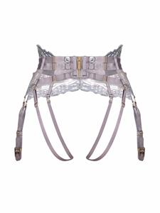 Bordelle String met kant - Paars