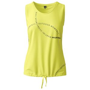 Martini  Women's Firstlight Sleeveless Shirt Straight - Tanktop, geel