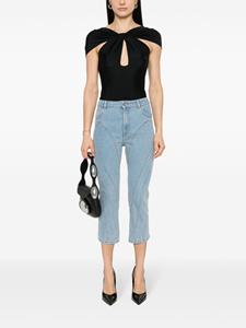 Mugler High waist jeans - Blauw