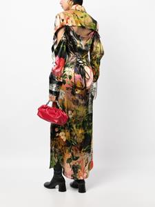 Monse Midi-jurk met veterdetail - Zwart