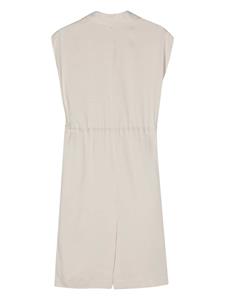 lorenaantoniazzi Lorena Antoniazzi Blousejurk met ceintuur - Beige