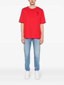 calvinkleinjeans Calvin Klein Jeans Gerafelde jeans met toelopende pijpen - Blauw
