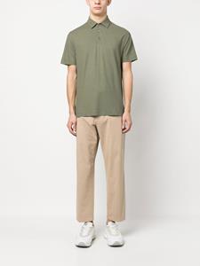Zanone Katoenen poloshirt - Groen