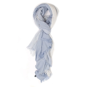 Tresanti Carola | scarf with gradient | sky blue