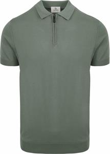 Suitable Cool Dry Knit Polo Groen