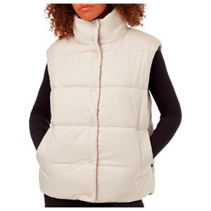 tentree - Women's Reversible Cloud Shell Oversized Vest - Synthetische bodywarmer, beige