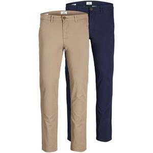 Jack & Jones Chino SLIM FIT MARCO 2PCS (2-delig, Set van 2)