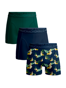 Jongens 3-pack Boxershorts Print/Effen