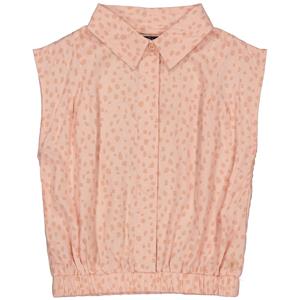 LEVV Meisjes blouse - Kerry - AOP roze stippen