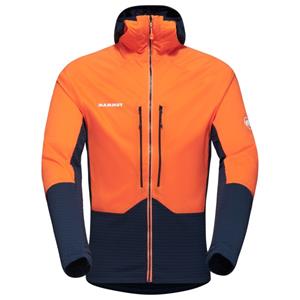 Mammut  Eiger Nordwand Midlayer Hybrid Hooded Jacket - Softshelljack, oranje