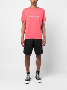 stoneisland Stone Island Shorts met Compass-logopatch - Zwart