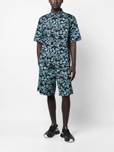 versacejeanscouture Versace Jeans Couture Knielange shorts - Zwart