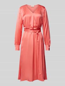 Milano italy Midi-jurk in wikkellook van viscose