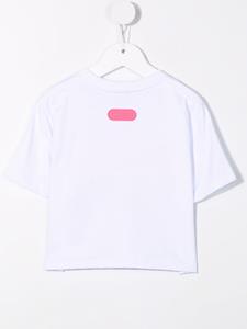 gcdskids Gcds Kids T-shirt met logoprint - Wit