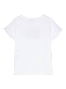 Monnalisa T-shirt met print - Wit