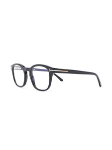 tomfordeyewear TOM FORD Eyewear Zonnebril met rond montuur - Zwart