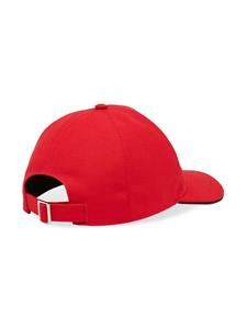 Ferragamo Honkbalpet met logoprint - Rood
