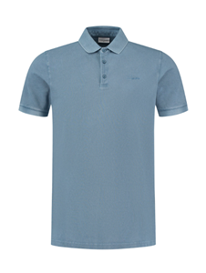 Pure Path Polo With Button Placket With Embroidery At Chest  