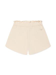 emporioarmanikids Emporio Armani Kids Trainingsshorts met mesh vlakken - Beige