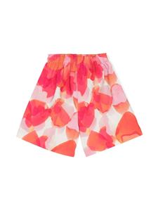ilgufo Il Gufo Bermuda shorts met abstracte print - Roze