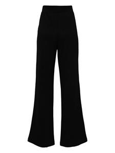 CHOCOOLATE Flared broek - Zwart