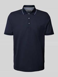 OLYMP Poloshirt Casual mit Kontrastkanten