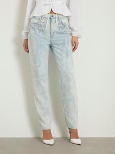 Guess Mom Jeans Dames Lichtblauw - 