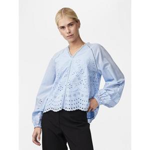 Y.A.S Shirtbluse "YASLUMA LS V-NECK TOP S. NOOS"