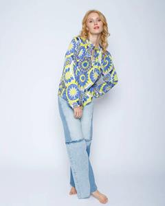 Emily Van den Bergh Blouse met all-over print