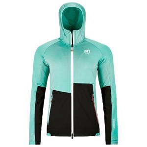 Ortovox - Women's Fleece Rib Hoody - Fleecevest, turkoois