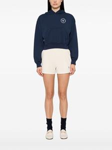 sporty&rich Sporty & Rich Cropped hoodie - Blauw