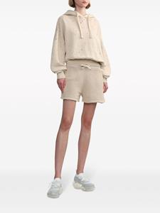 Halfboy Gerafelde hoodie - Beige