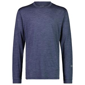 Mons Royale  Zephyr Merino Cool LS - Merinoshirt, blauw