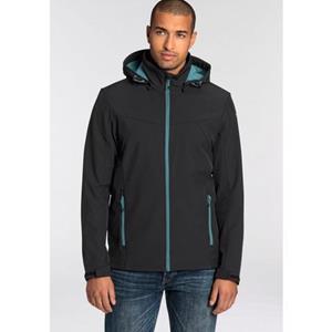 Icepeak Softshelljacke "H SOFTSHELLJACKE BRIMFIELD", mit Kapuze